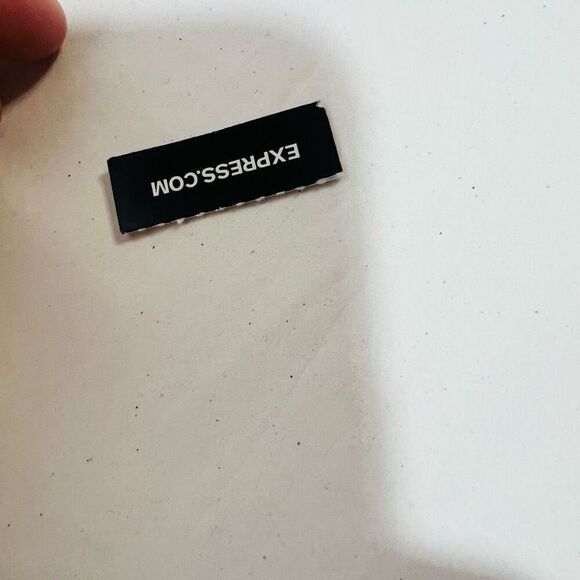 Express Black Soft Microsuede Feel Super High Rise Stretch Leggings NWT! - Picture 6 of 12